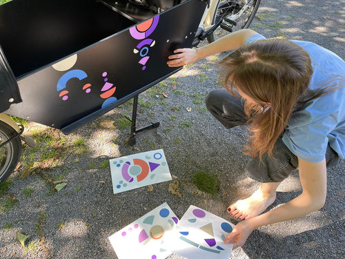 Cargo Bike Set Playground – pastell