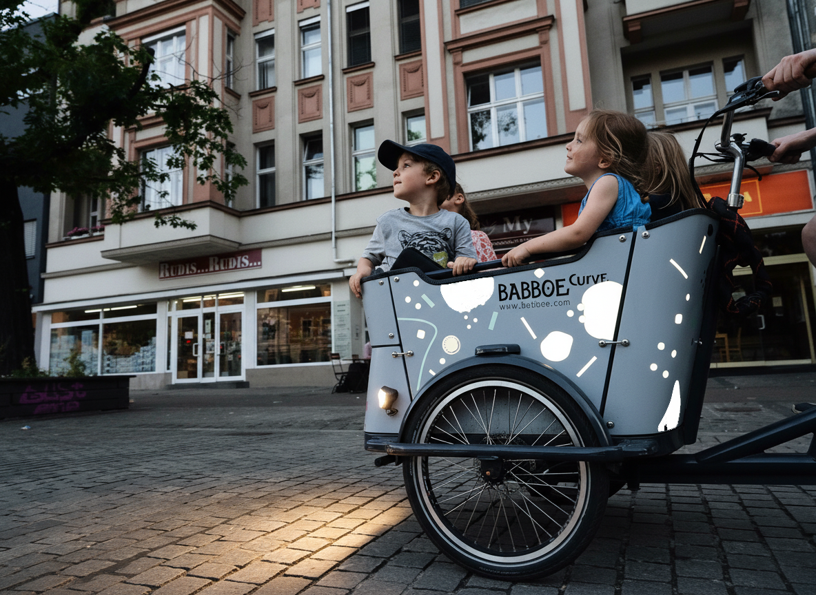Cargo Bike Set Carnival – jadegrau