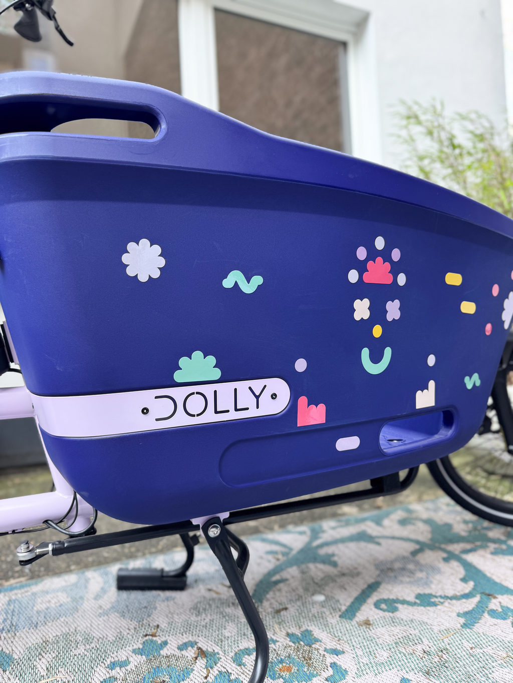 Cargo Bike Set Dolly Edition – Reflektierende Lastenrad-Sticker für mehr Sicherheit & Style