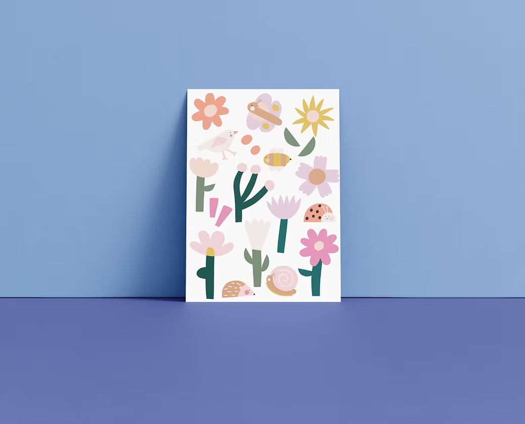 Hello Spring Sticker-Set